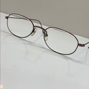 🌷Geoffrey Beene Eyeglass Frame Full Rim Burgundy